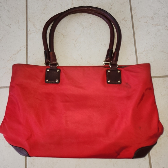 kate spade red tote purse - Picture 8 of 8